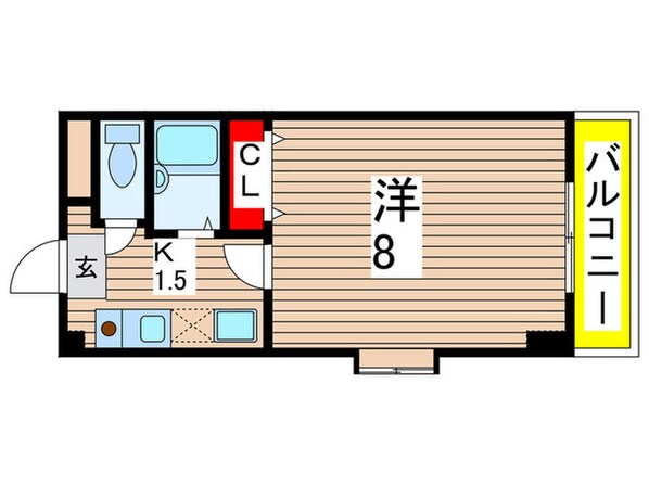 ホウエイア－ムの物件間取画像